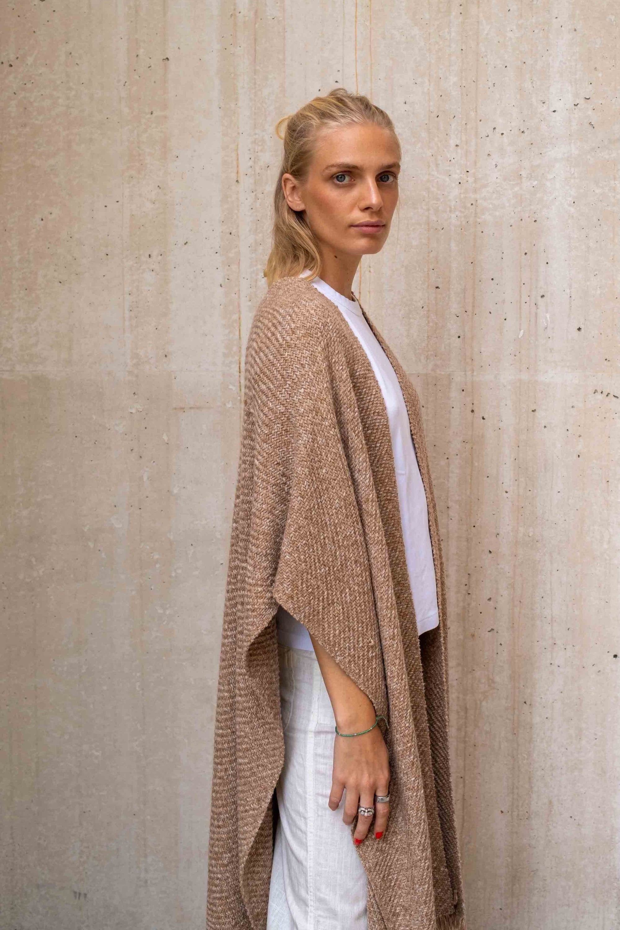 Extra Long Kaftan Hermina ECO, Toast