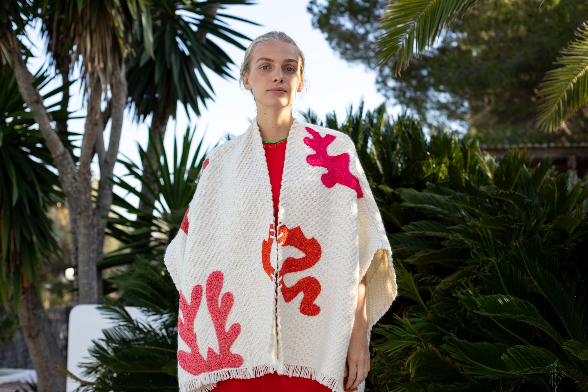 Lose Cardigan Bella - Assemblage - Fiery Coral