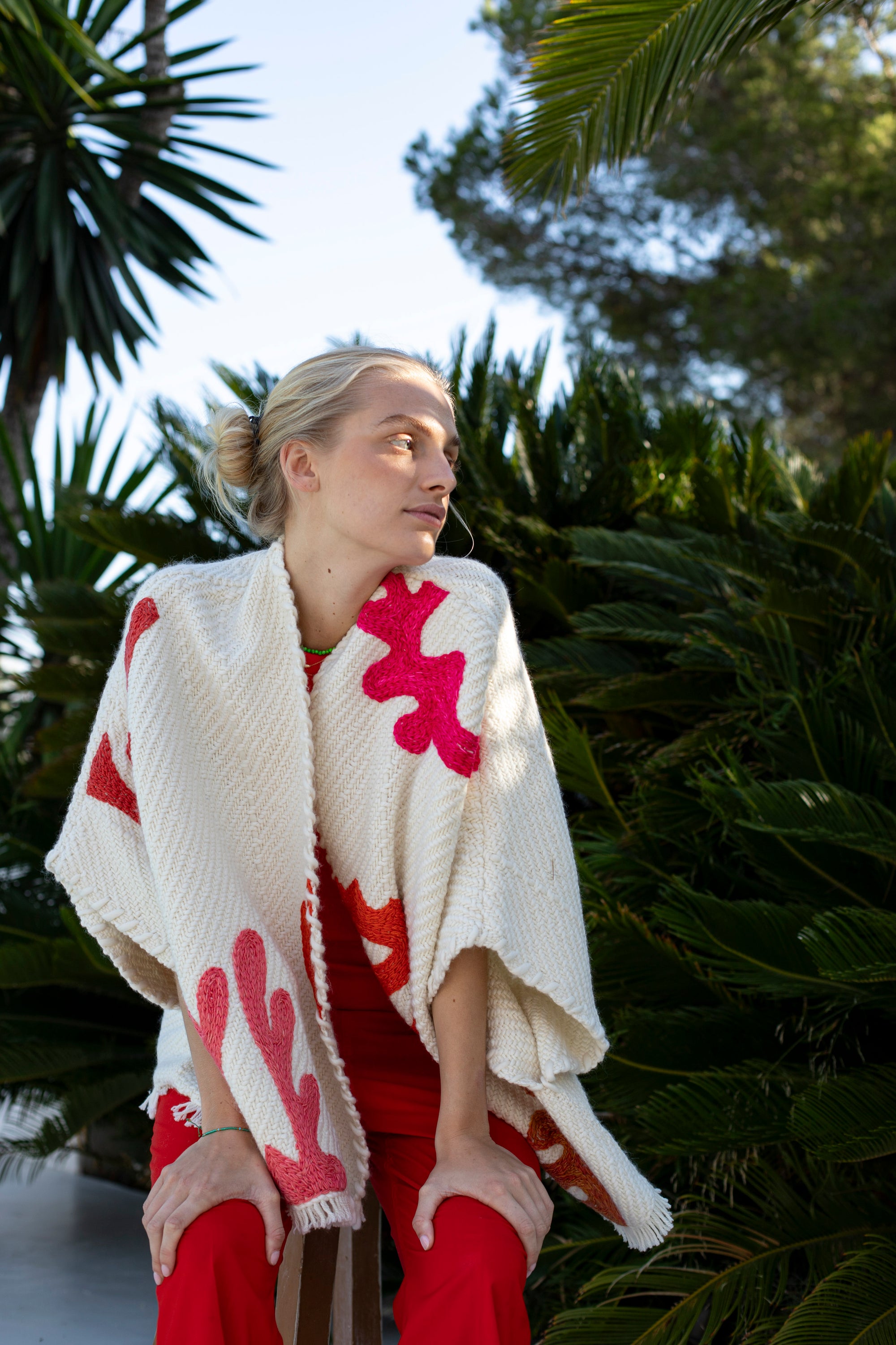 Lose Cardigan Bella - Assemblage - Fiery Coral
