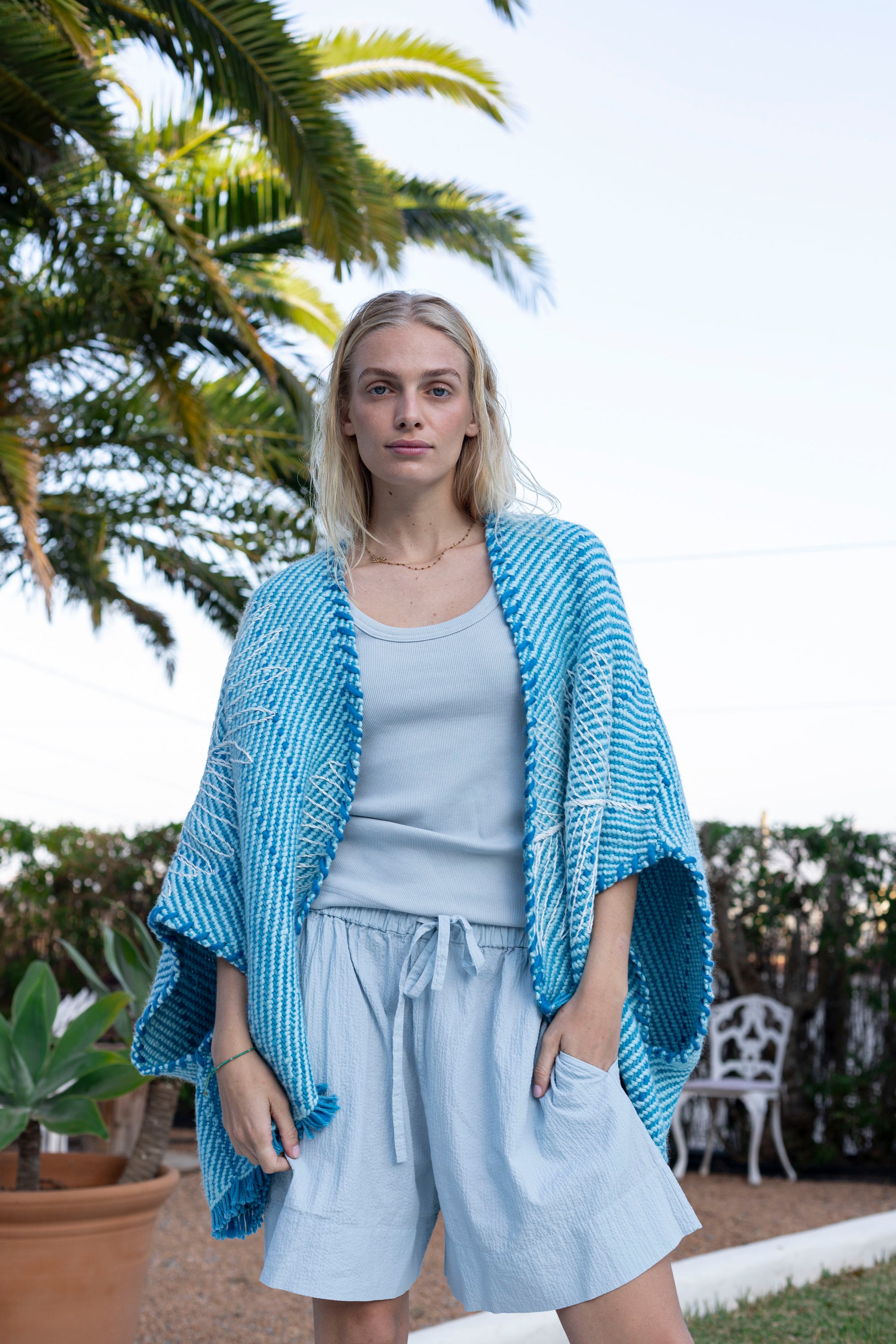 Lose Cardigan Bella - Palmetto - Neptune