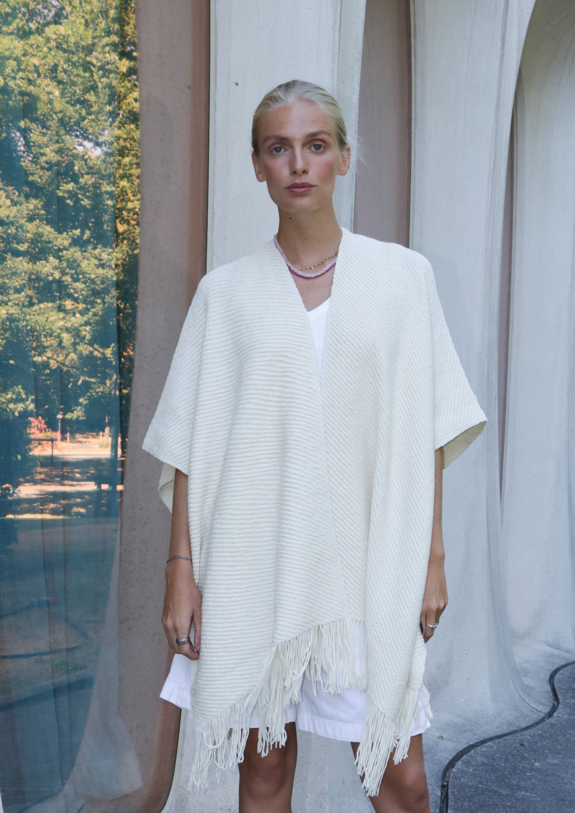Kaftan Aline - ECO - Ivoire
