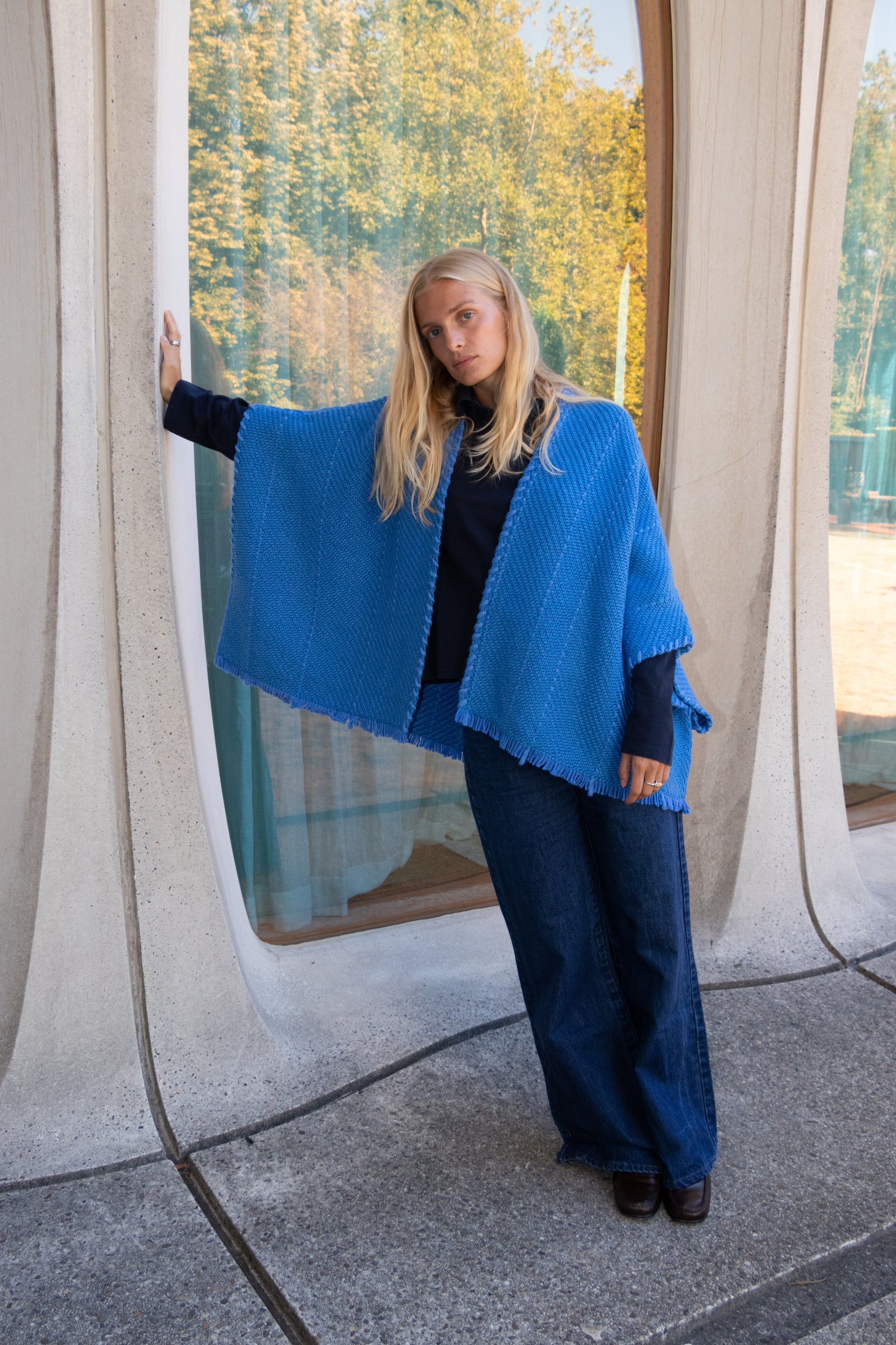 Lose Cardigan Bella - Bluebell