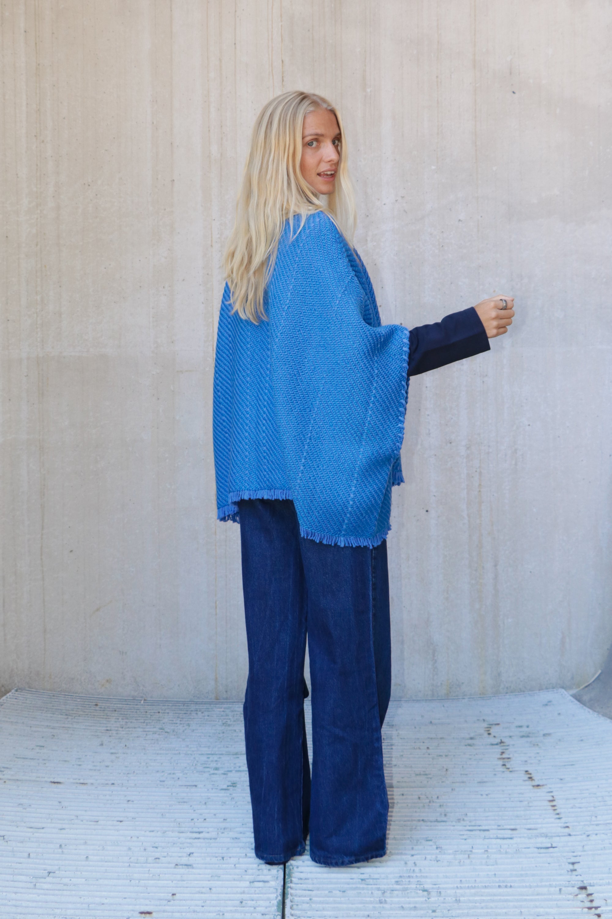 Lose Cardigan Bella - Bluebell