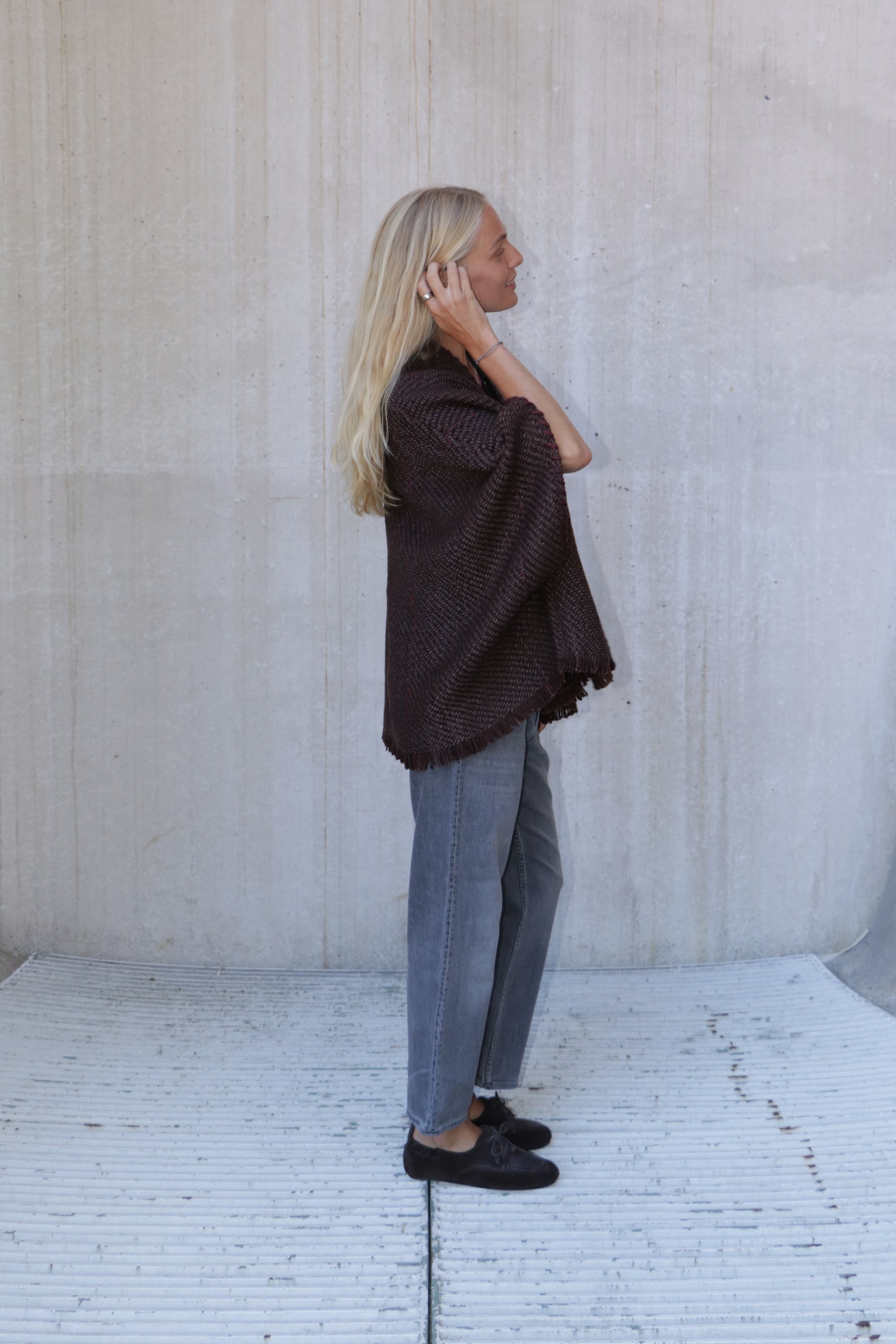 Lose Cardigan Bella - Ganache