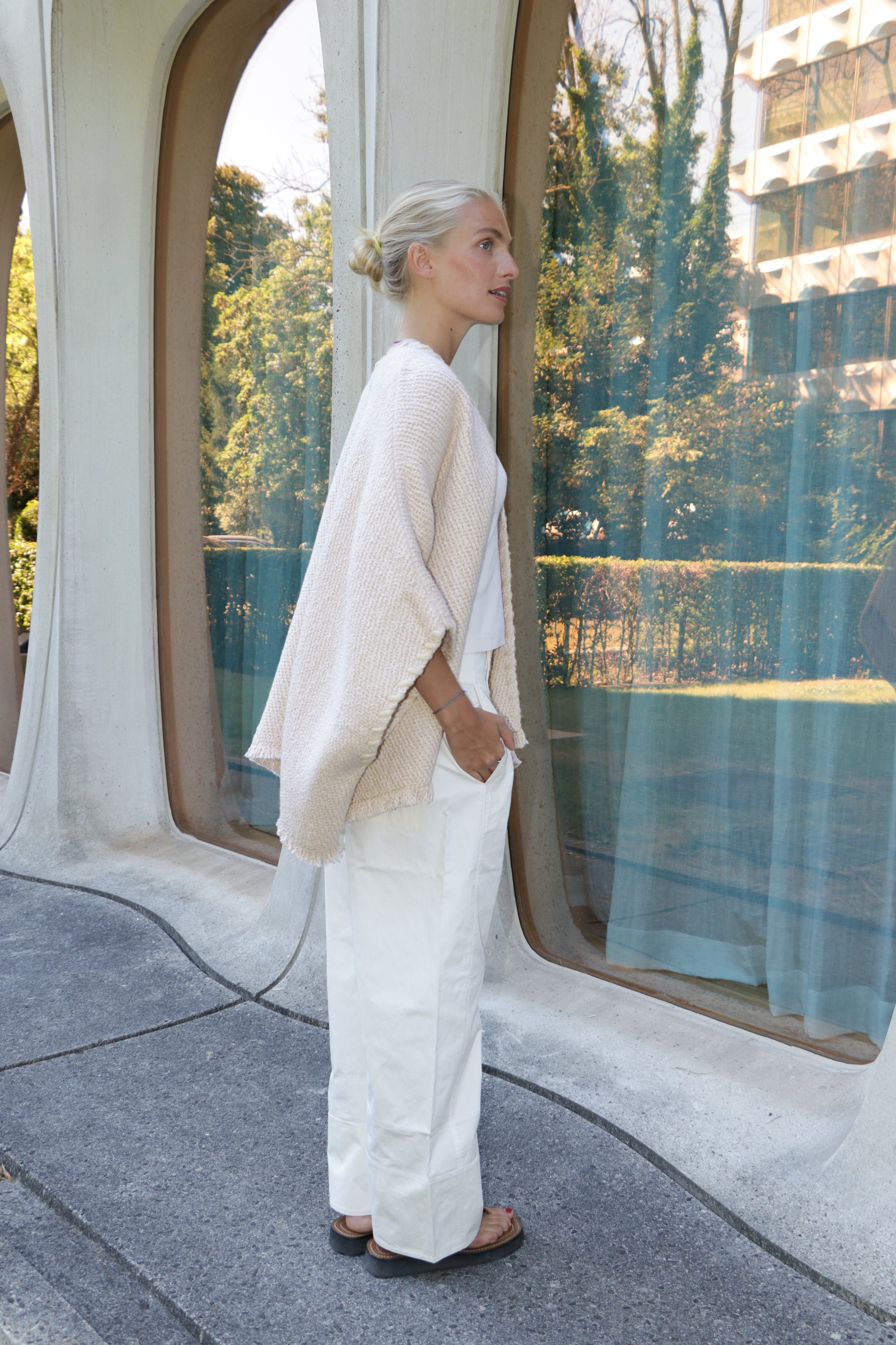 Lose Cardigan Bella - Golden Wheat