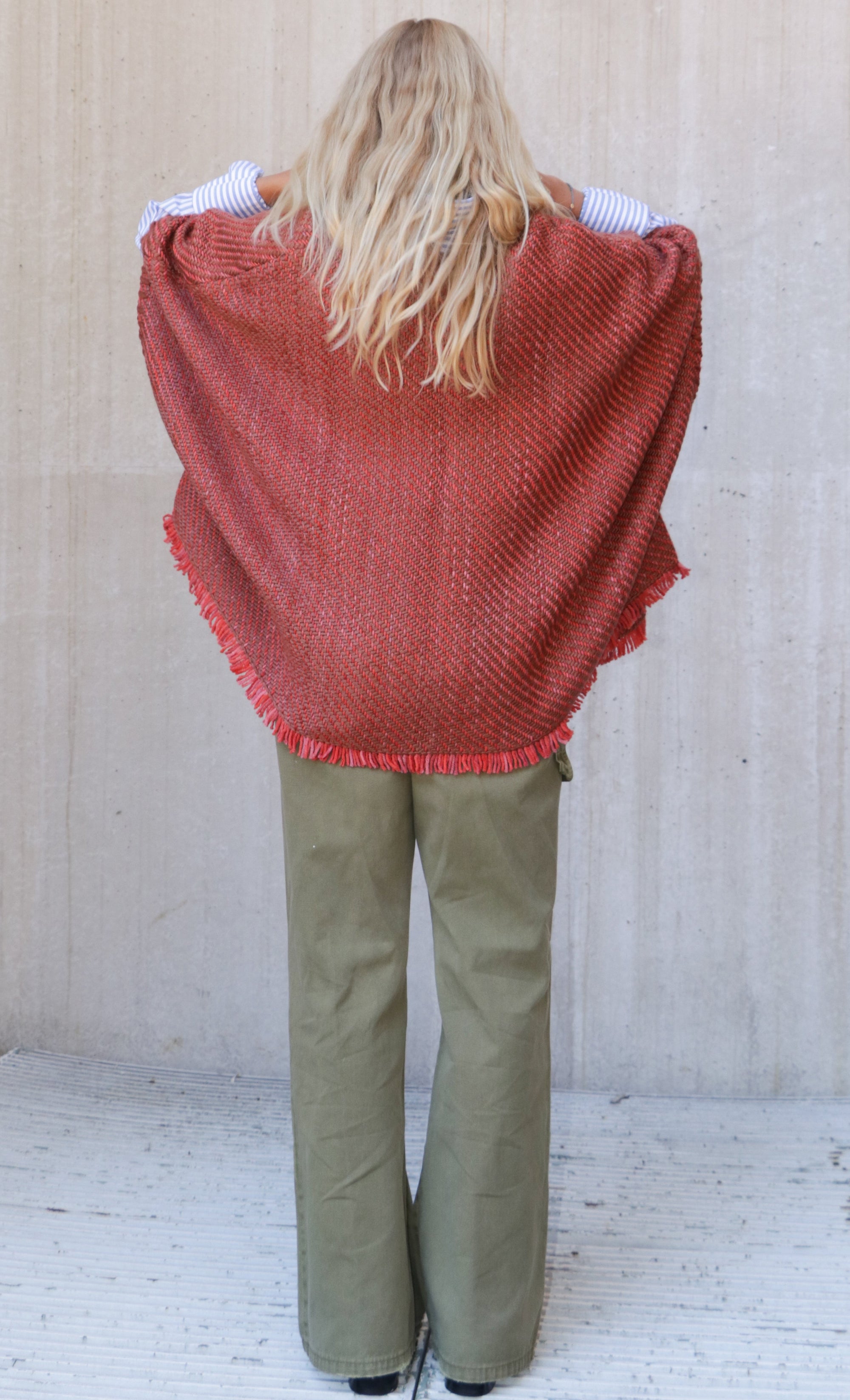 Lose Cardigan Bella - Ladrillo