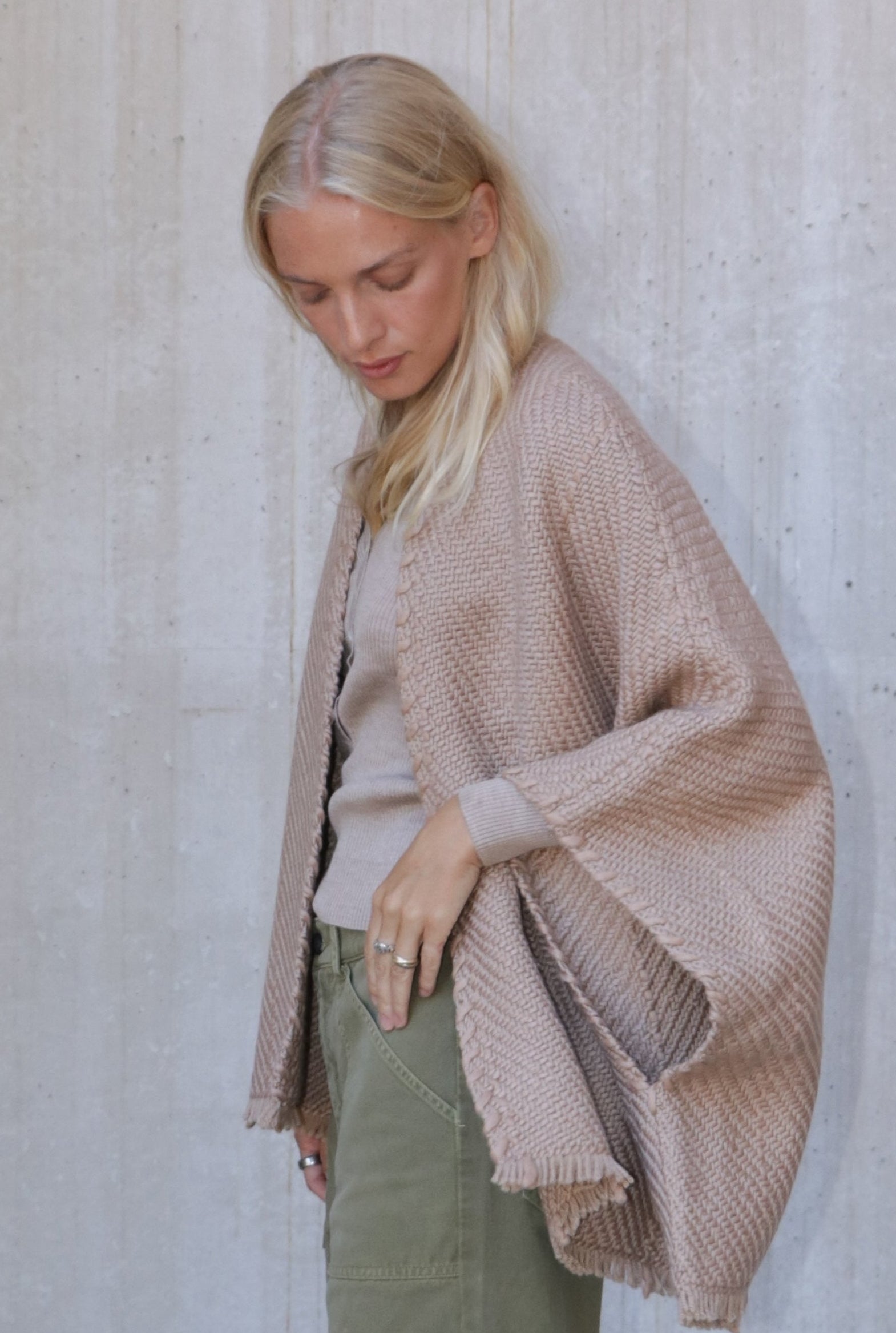 Lose Cardigan Bella - Mocha Dust