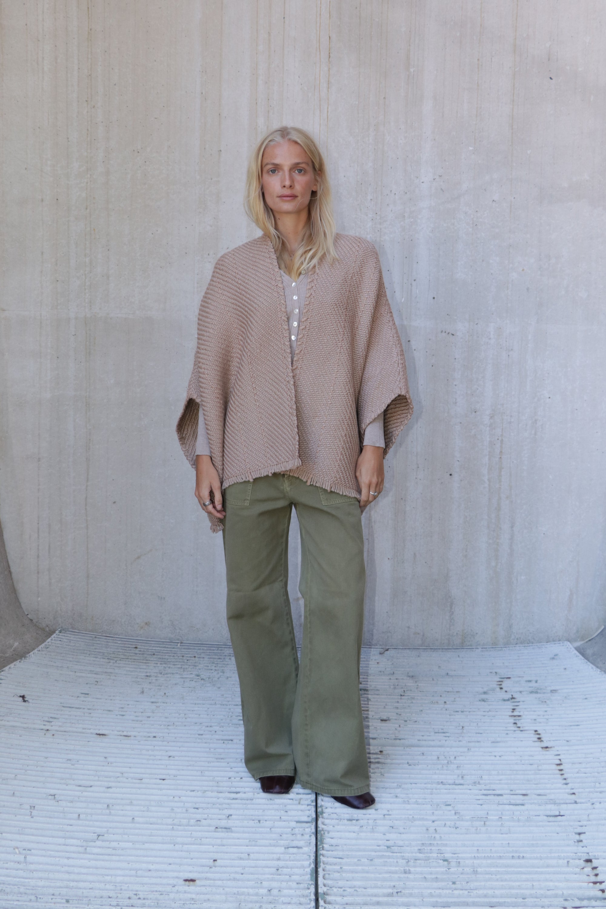 Lose Cardigan Bella - Mocha Dust