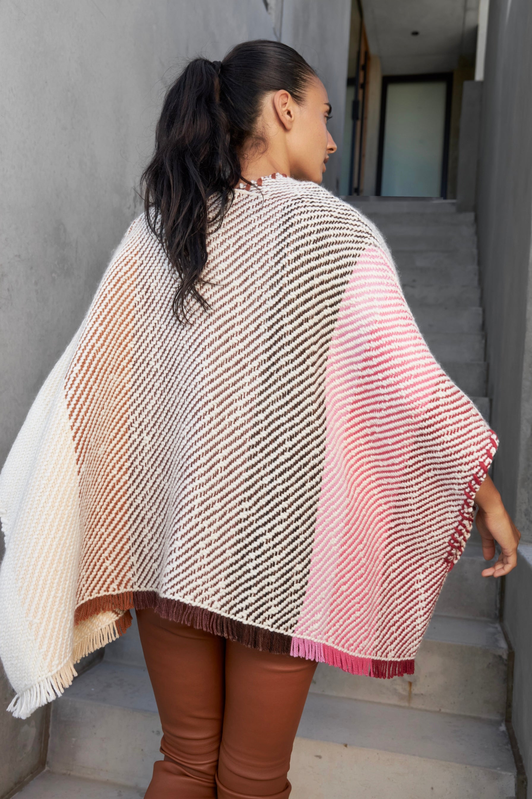 Lose Cardigan Bella, Sienna Blush