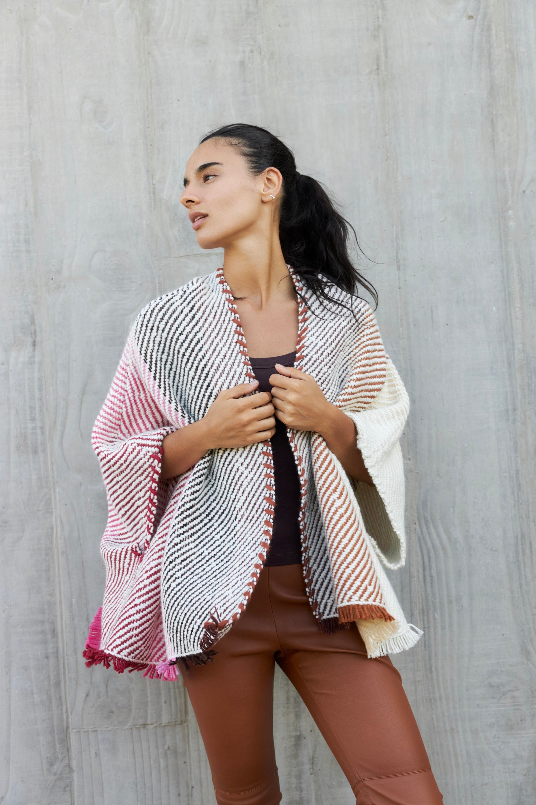 Lose Cardigan Bella, Sienna Blush
