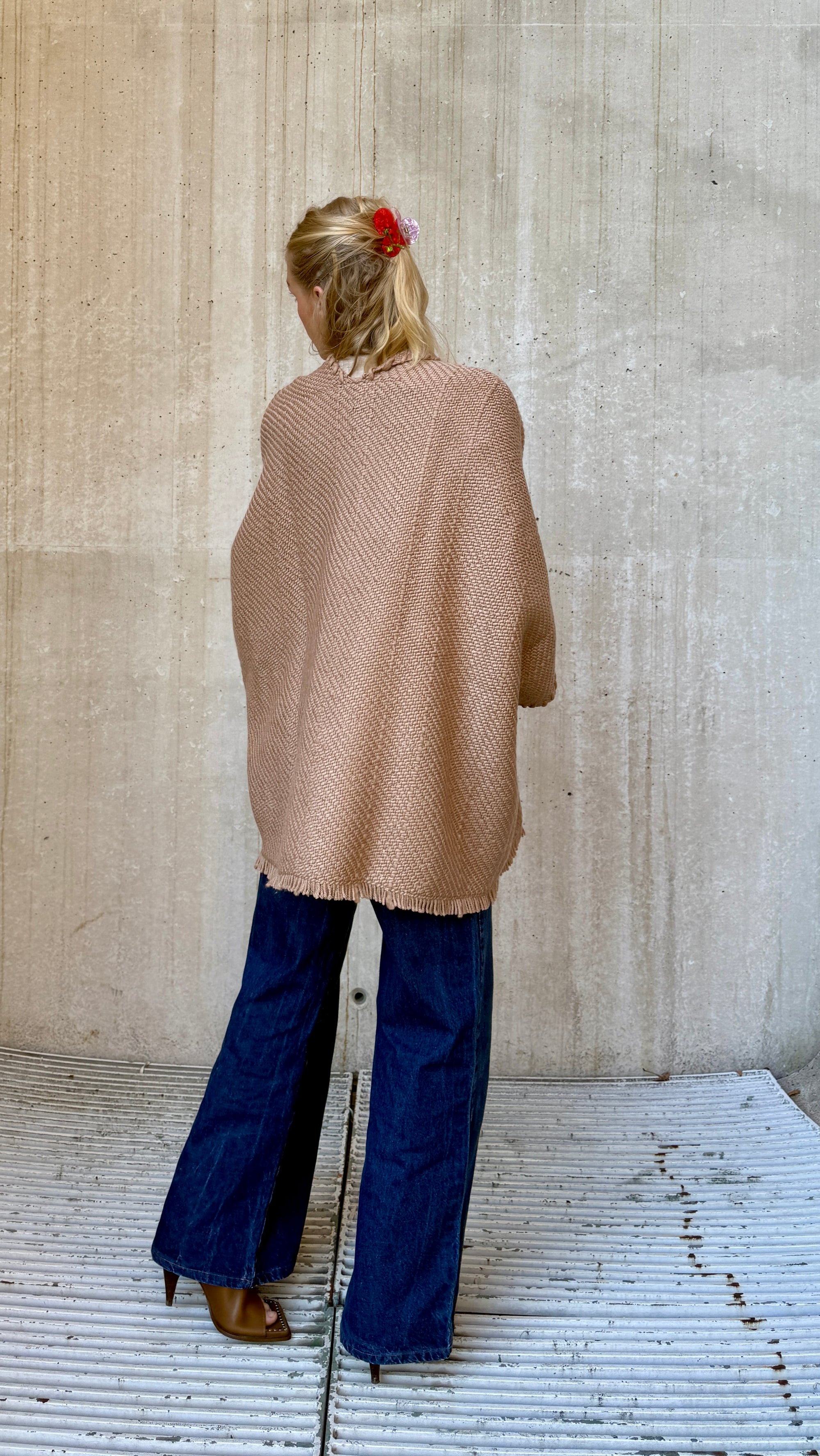 Lose Cardigan with Pockets Billy - Mocha Dust