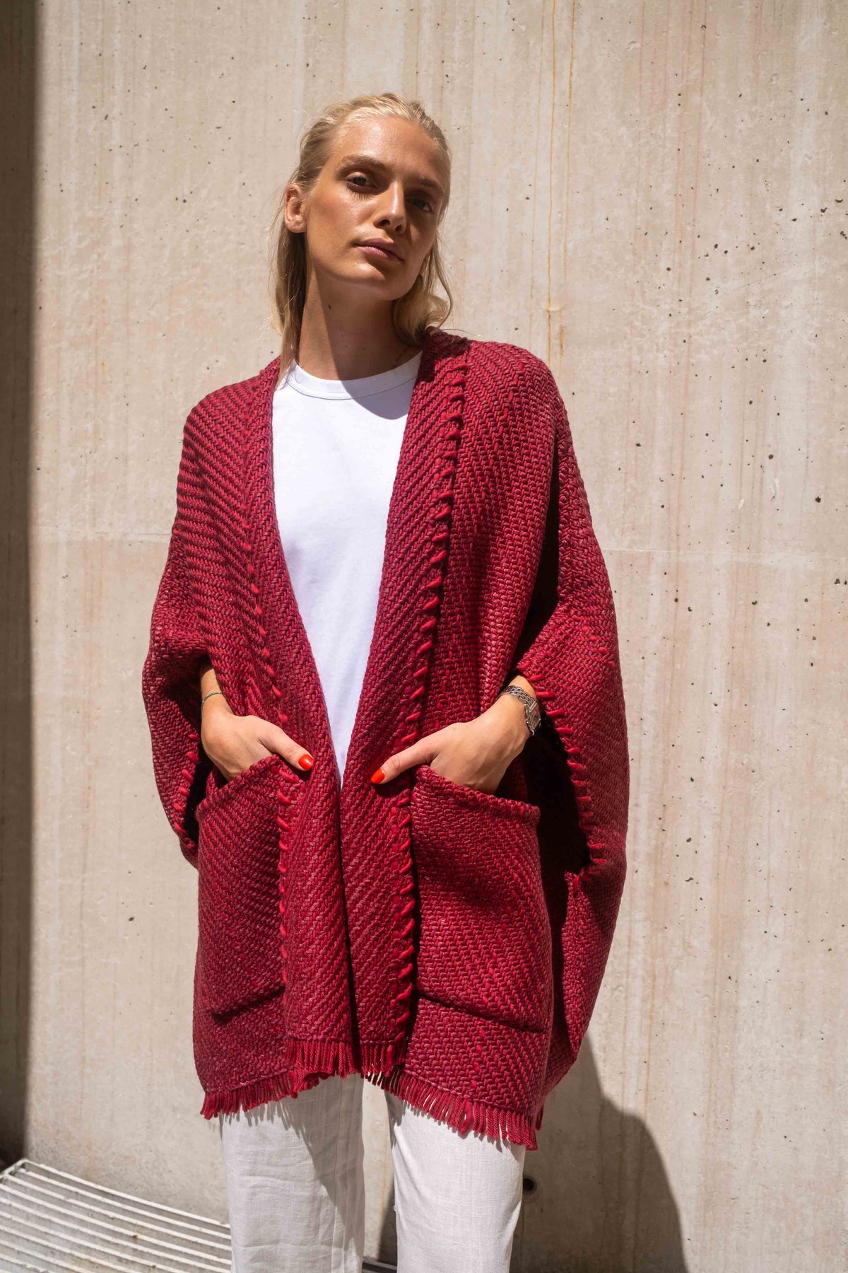 FRAMEWORK ウォッシャブルPLリネン2WAYニット FRAMEWORK ウォッシャブルPLリネン2WAYニット ブラック フレームワーク