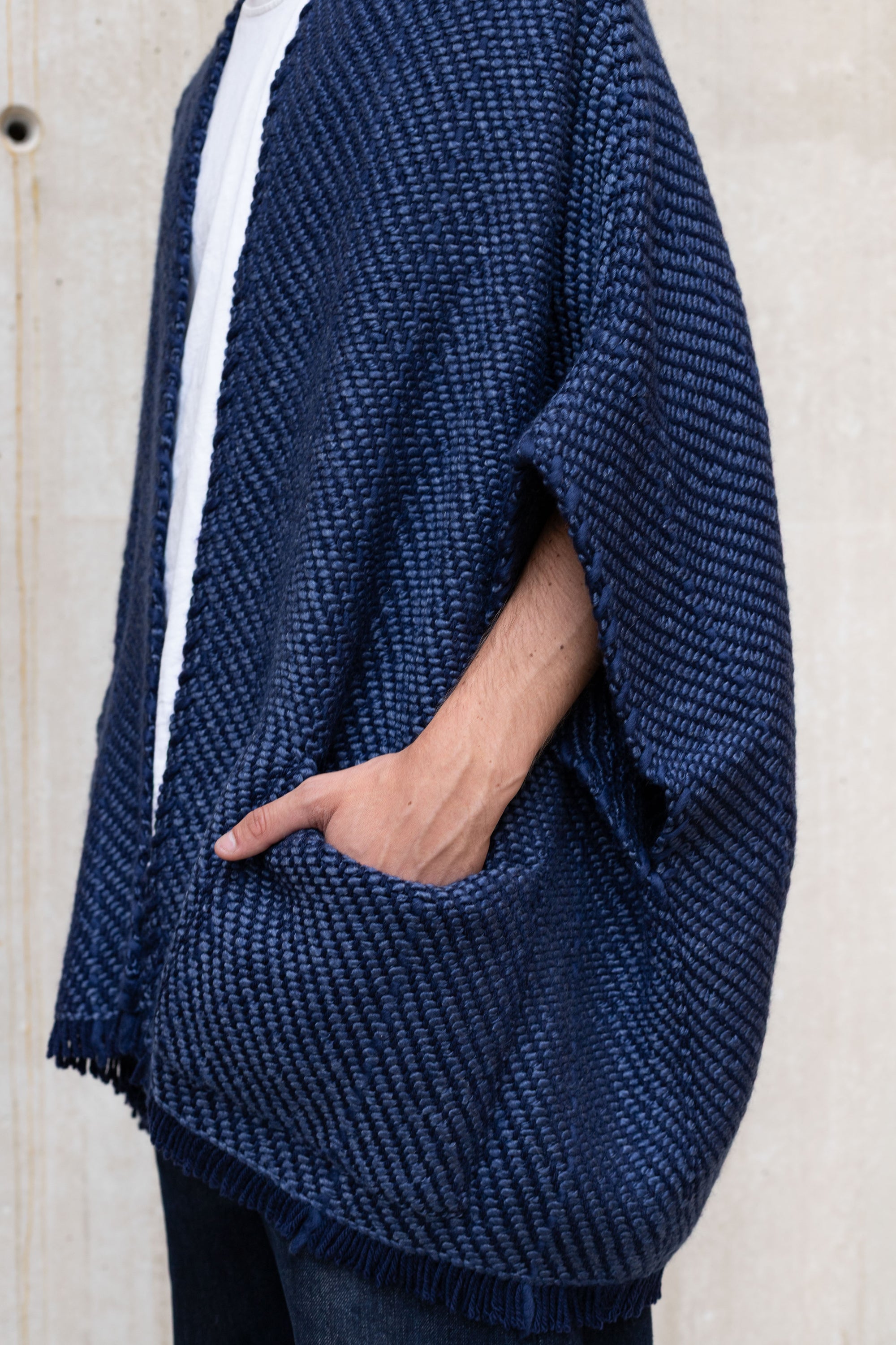 Jake Cape with Pockets, Navy
