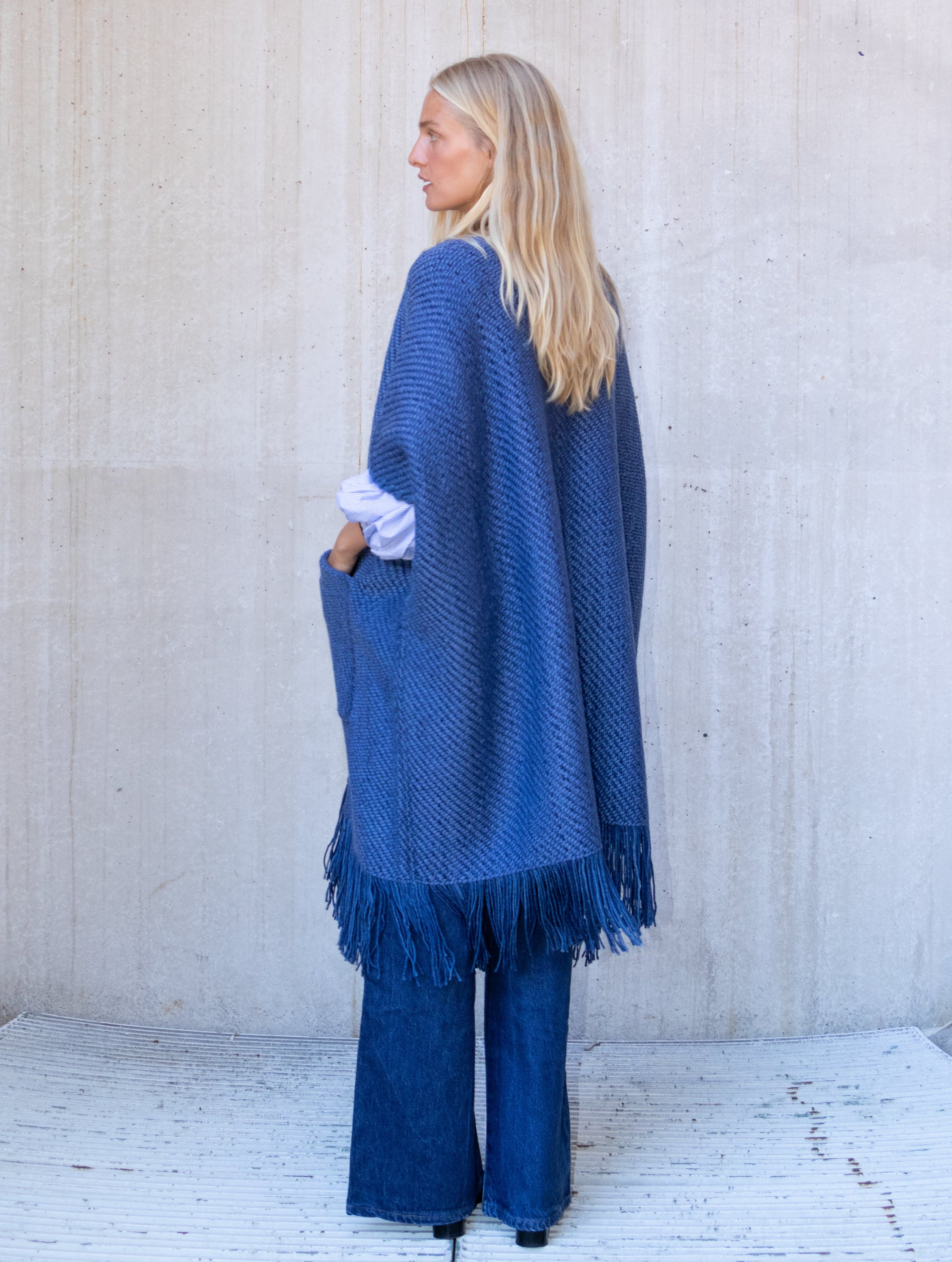 Long Cardigan Clelia - Denim