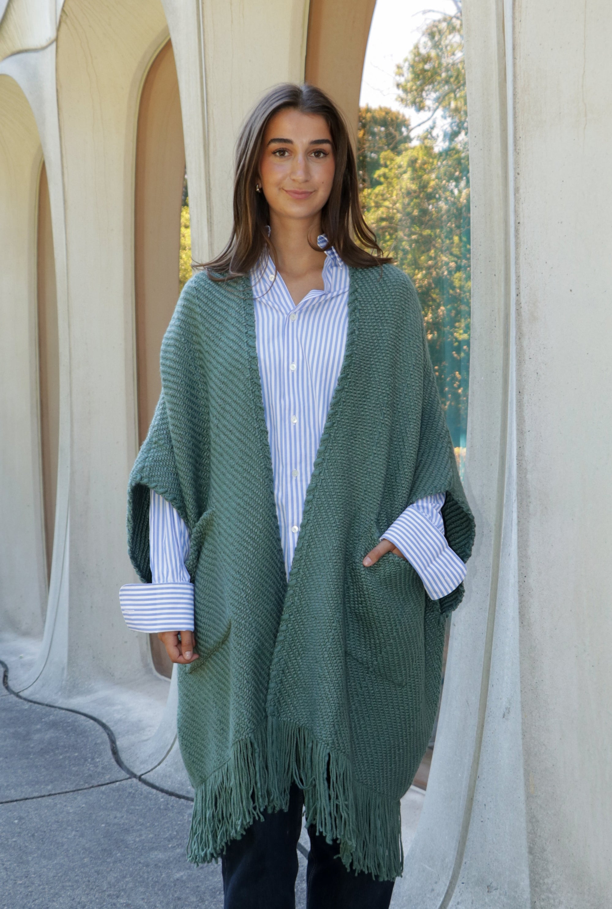 Long Cardigan Clelia - Vine