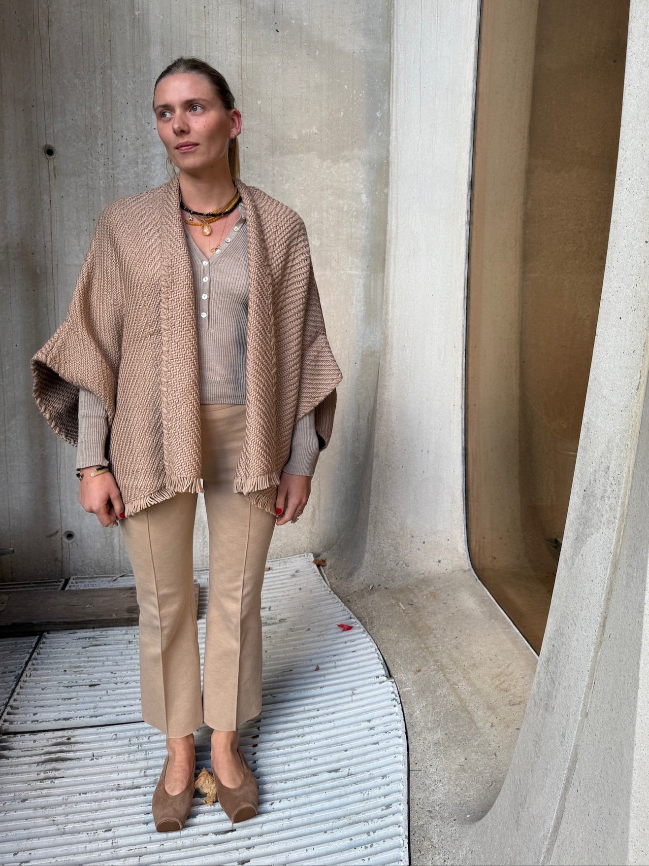 Lose Cardigan Bella, Mocha Dust