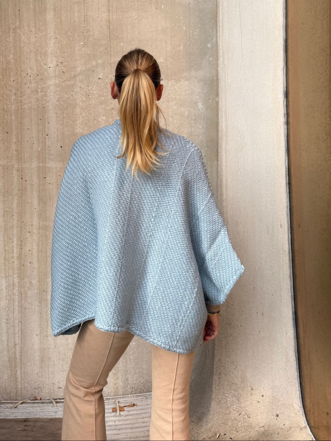 Lose Cardigan Luna, Blue Chalk