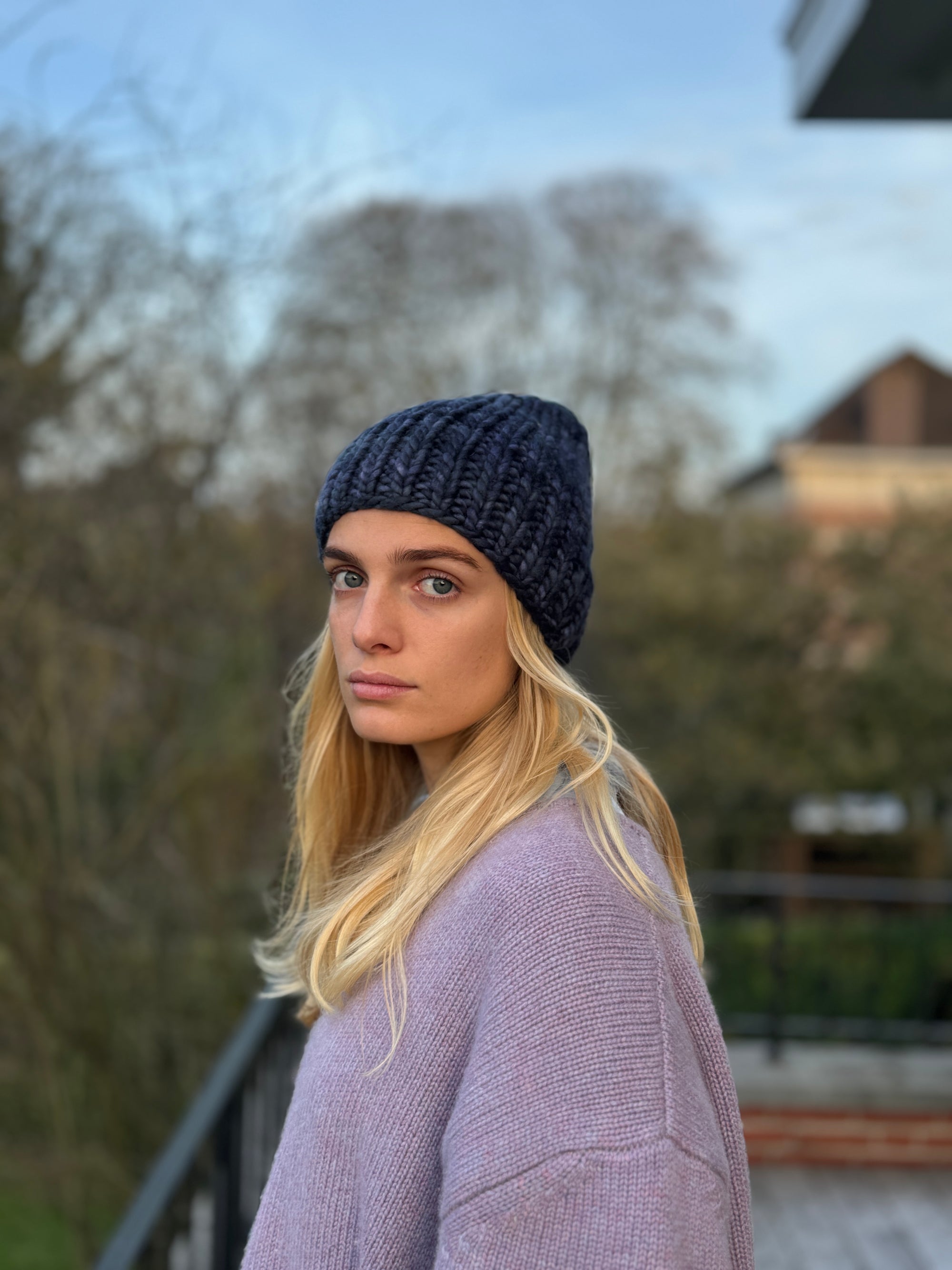 Bonnet Amelia Navy