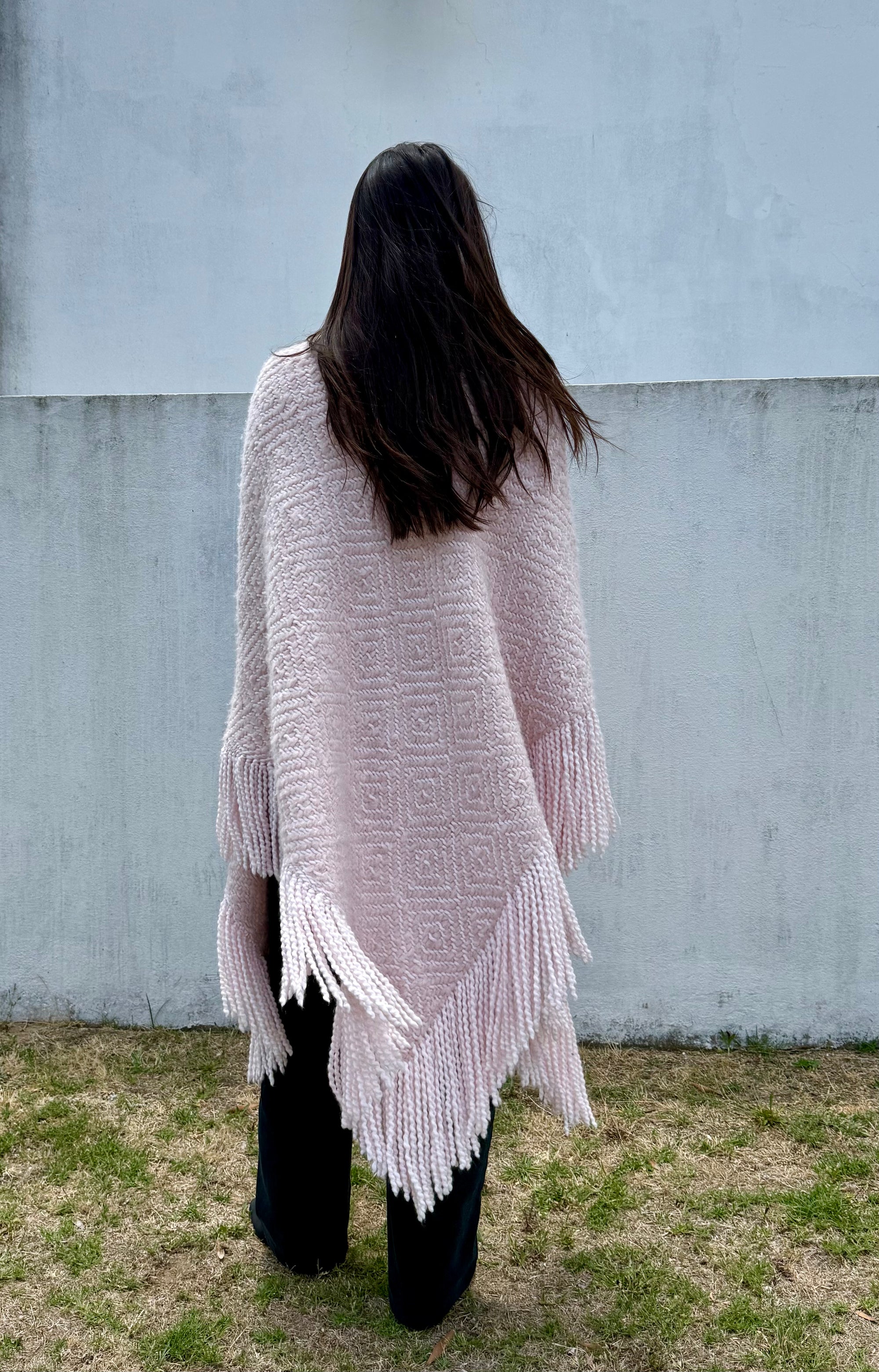 Cashmere Shawl Gabrielle - Pink Moon