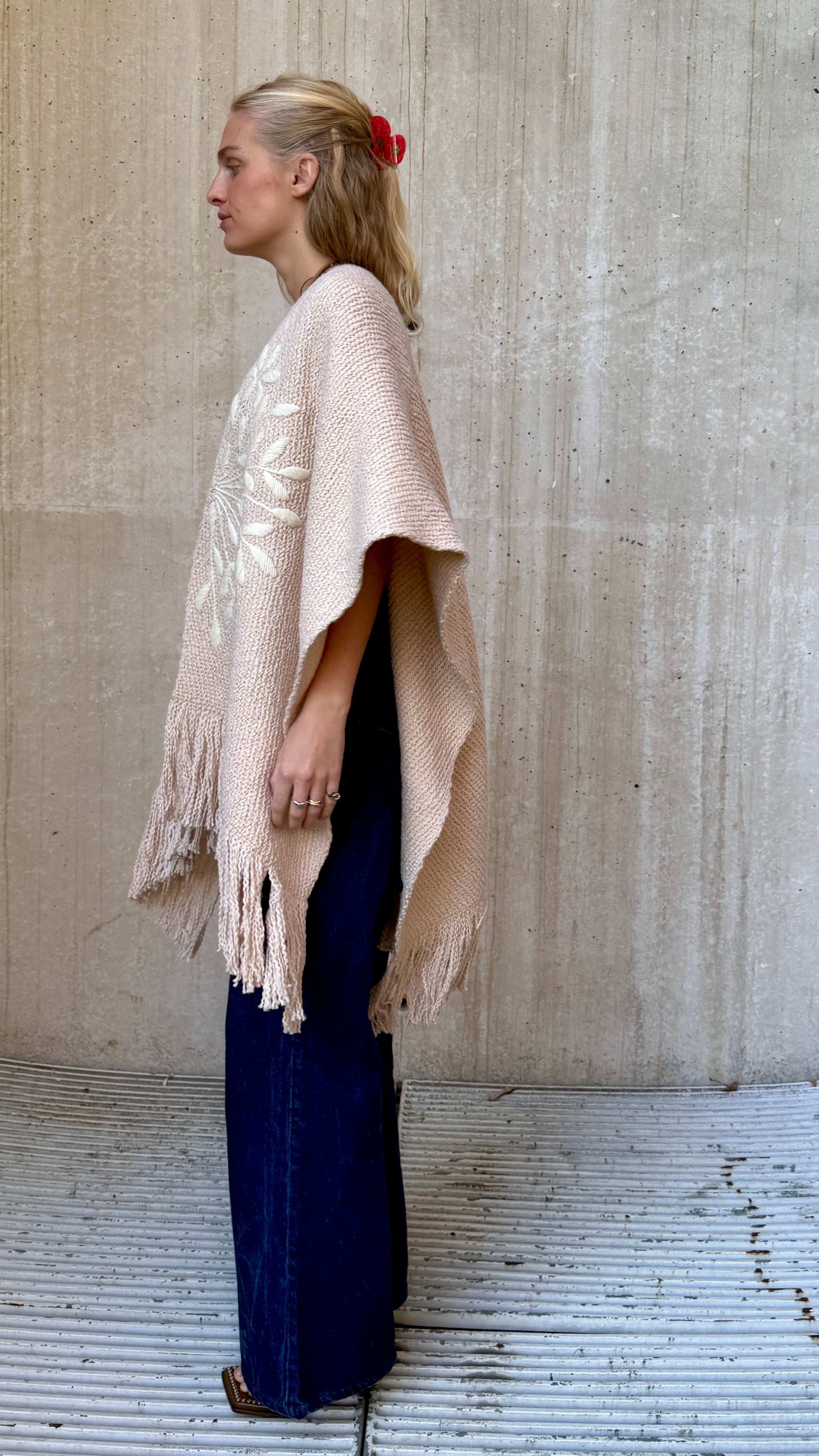 Kaftan Aline, Agapantos, Golden Wheat