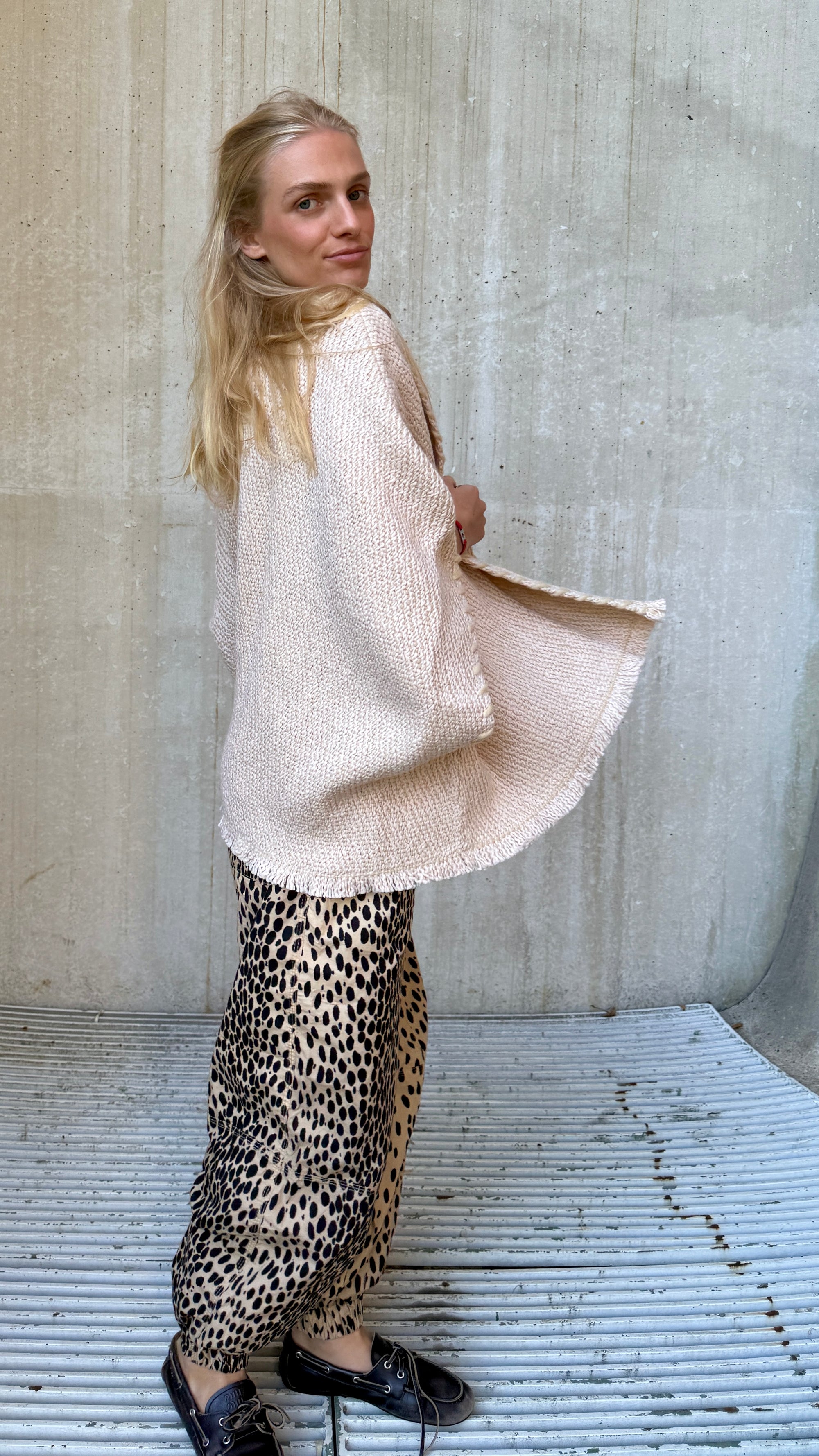 Lose Cardigan Bella, Golden Wheat