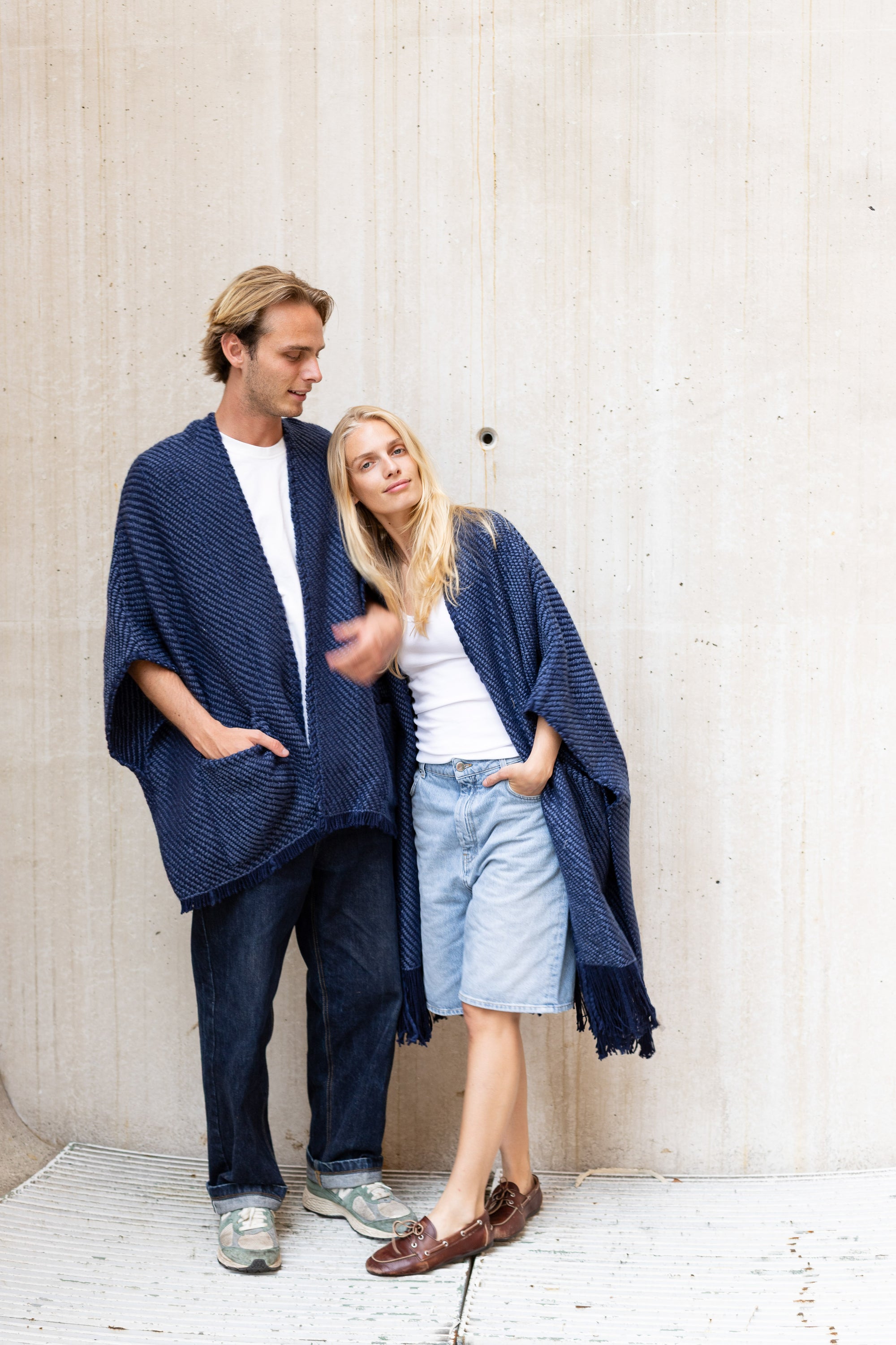 Long Cardigan Clelia, Navy