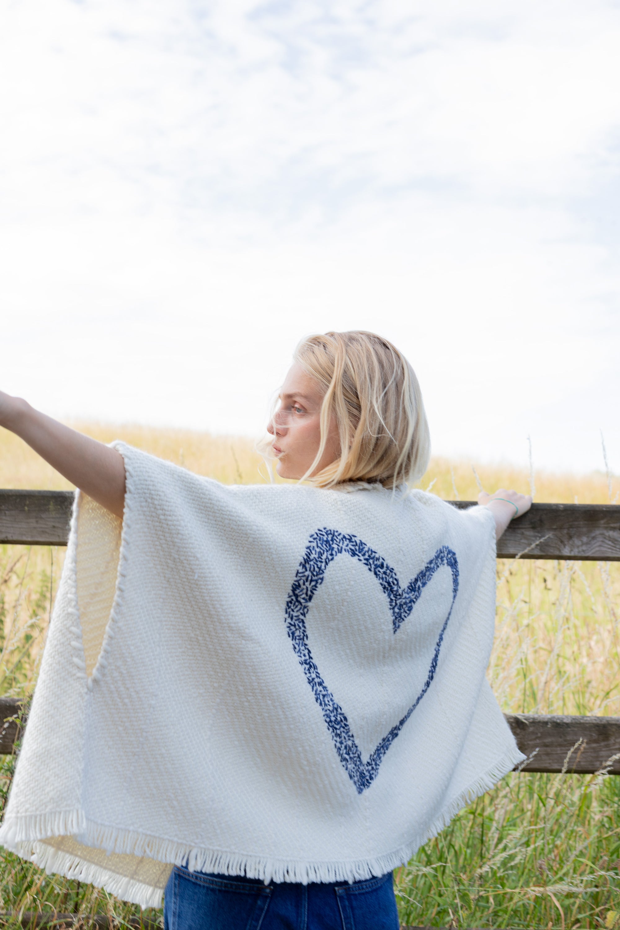 Lose Cardigan Bella - Amora - Navy - Ivoire