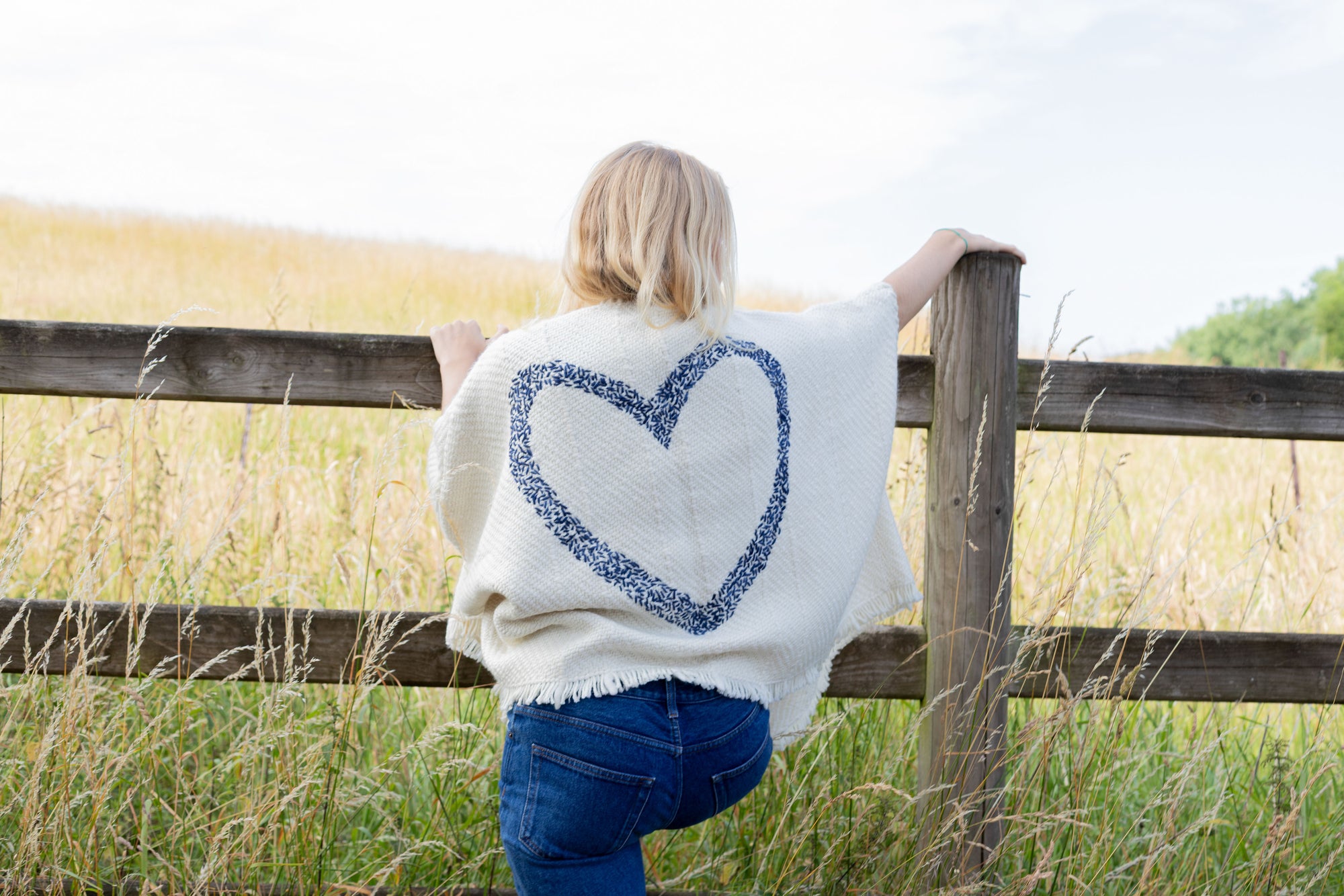 Lose Cardigan Bella - Amora - Navy - Ivoire