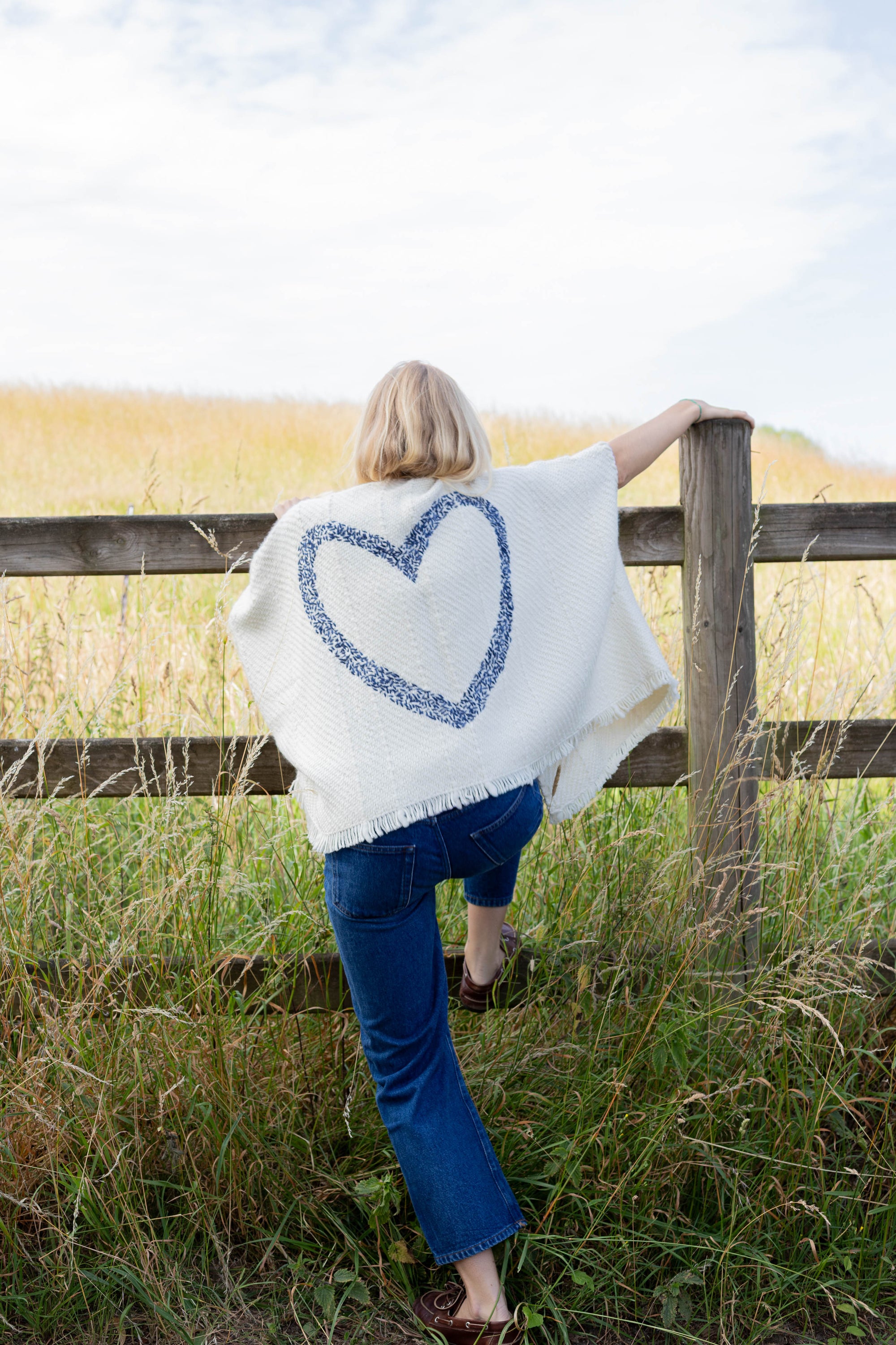 Lose Cardigan Bella - Amora - Navy - Ivoire