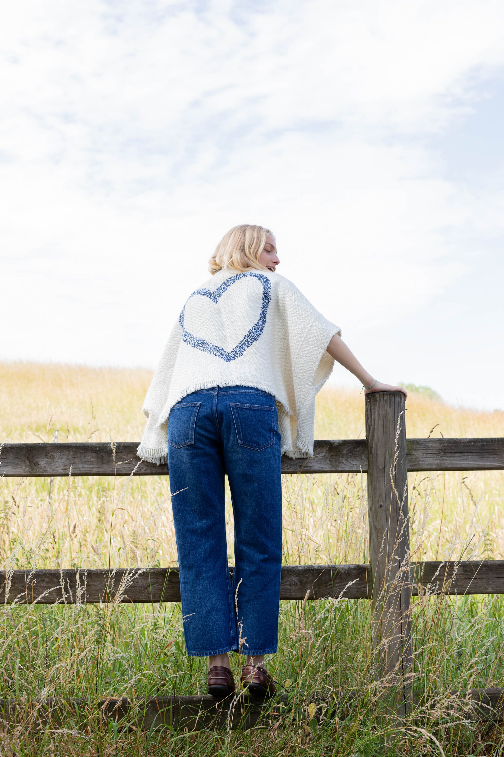 Lose Cardigan Bella - Amora - Navy - Ivoire