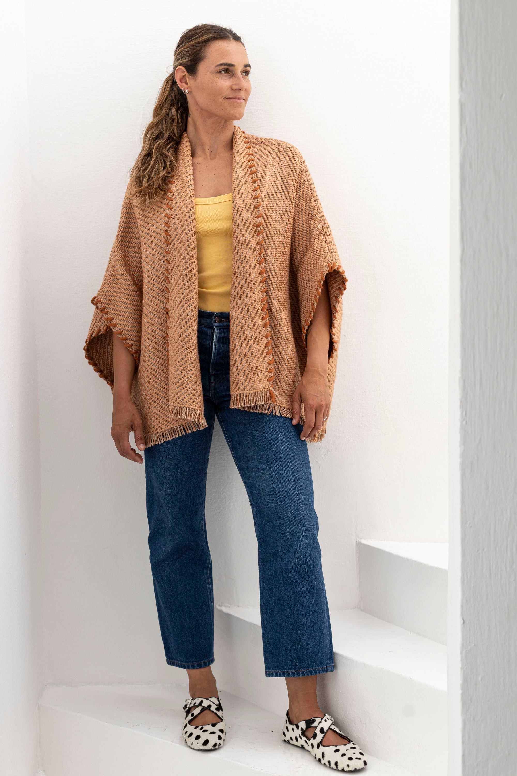 Lose Cardigan Bella, Camel