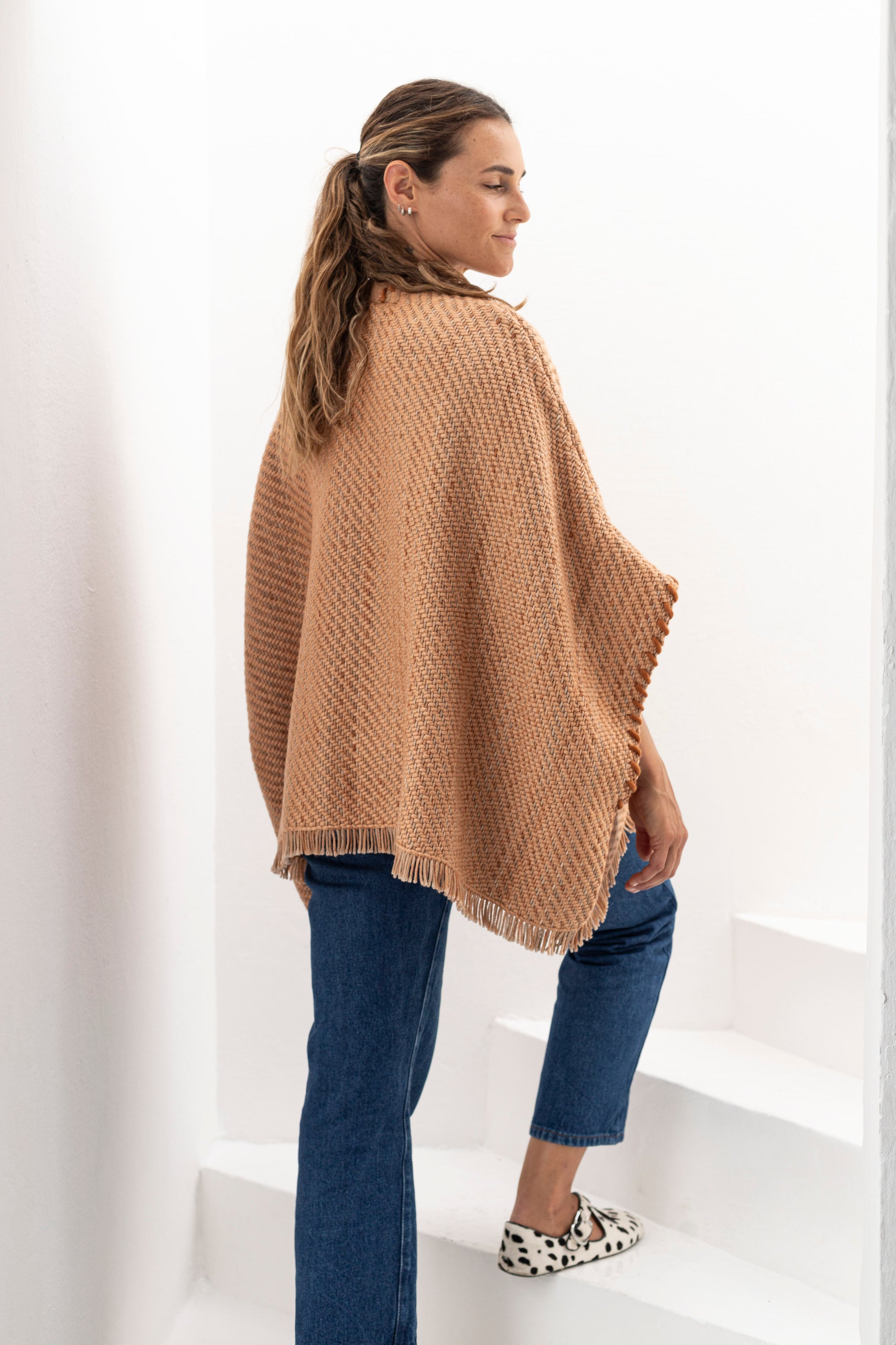 Lose Cardigan Bella, Camel