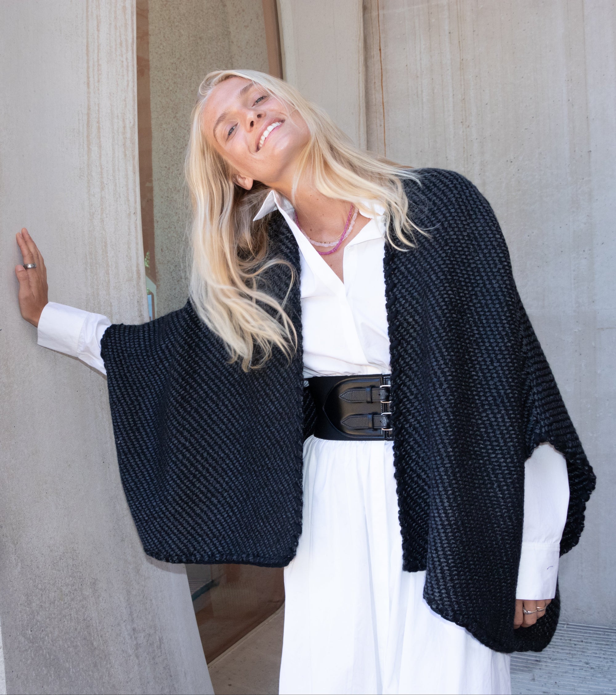 Lose Cardigan Luna - Noir
