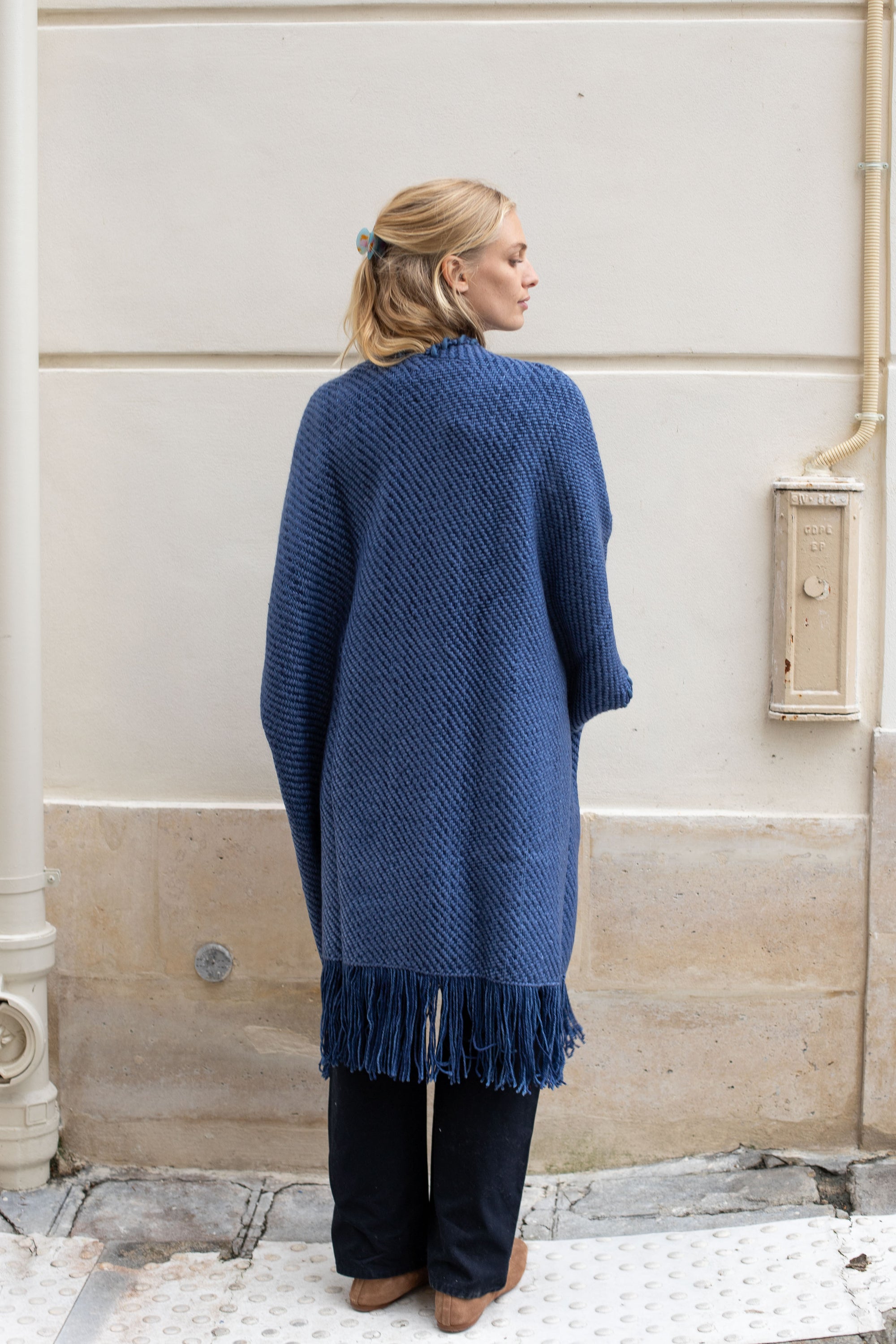 Long Cardigan Clelia, Denim