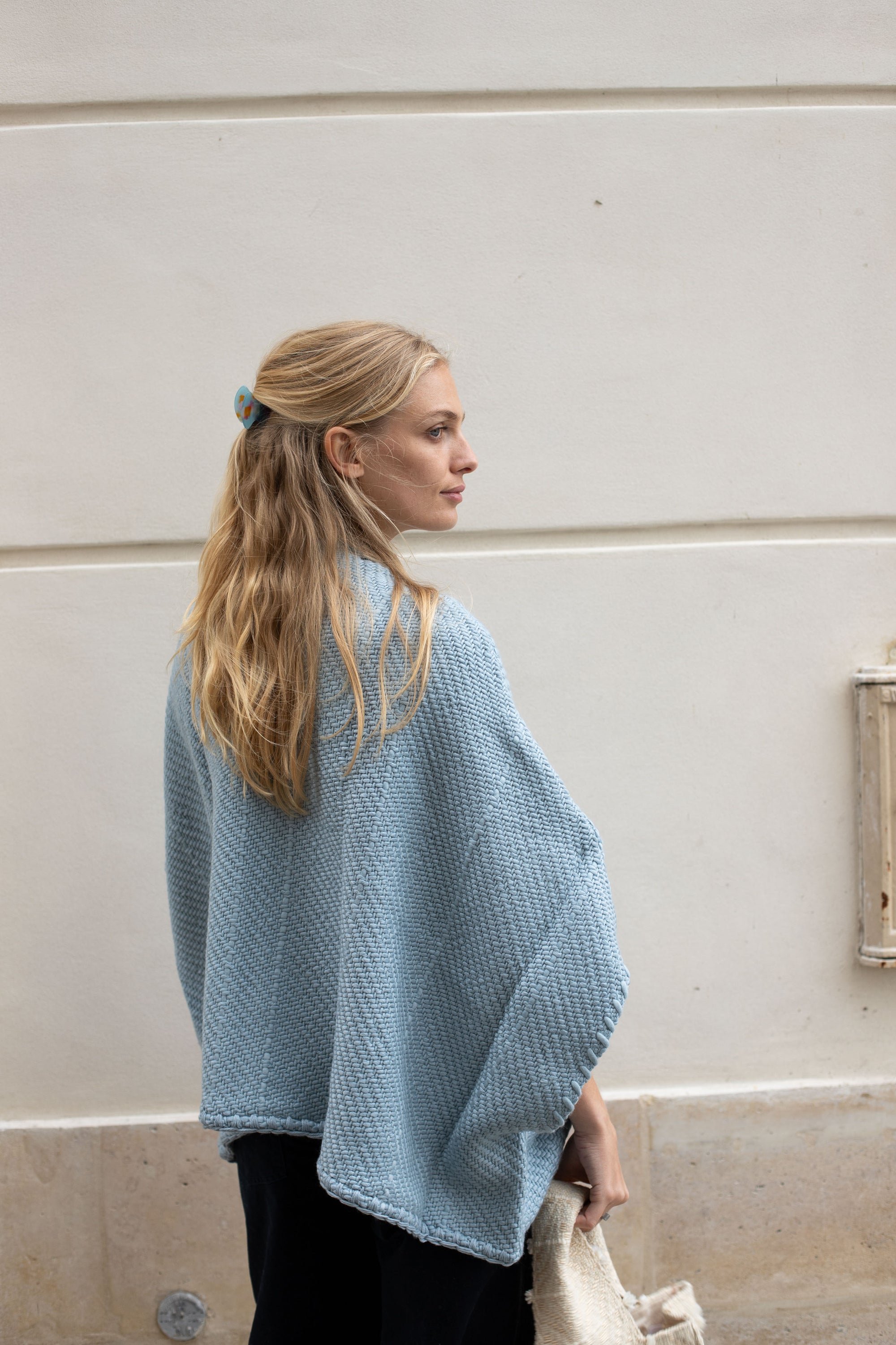 Lose Cardigan Luna, Blue Chalk