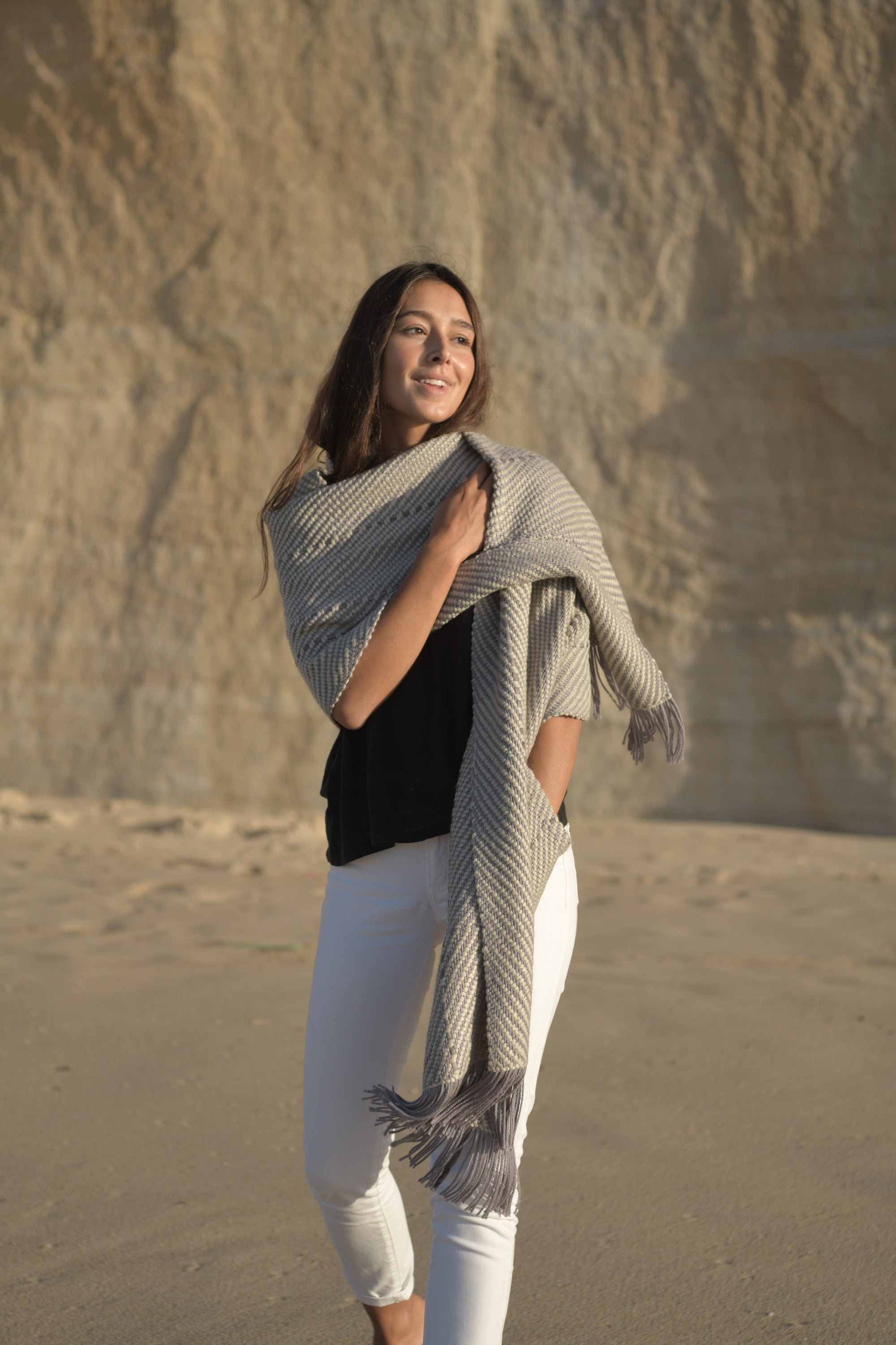 Big Shawl With Pockets by wehve